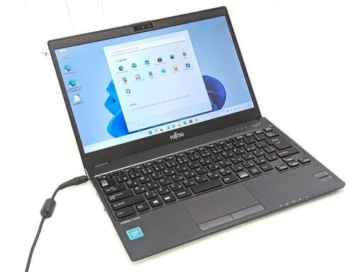 送料込 おまけ有り 高速SSD 軽量薄型 13.3型中古ノートパソコン 富士通 U938/S 第7世代Celeron 8GB 無線 Bluetooth Windows11 Office 保証