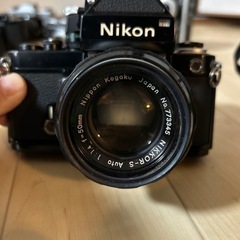 【ネット決済・配送可】Nikonカメラ　インテリアにいかがですか？