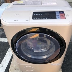 福岡市内配送無料　日立 洗濯乾燥機 12kg ホワイト BD-N...