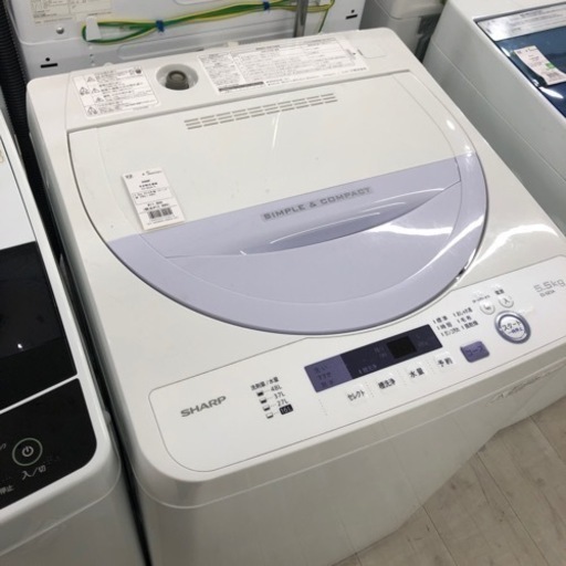 SHARP 全自動洗濯機　5.5kg 2016年製【トレファク堺福田店】