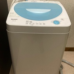 【9/17引取り可能な方】洗濯機4.5L　差し上げます