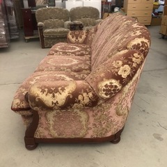 カリモク 金華山 3人掛けソファ 190cm×80cm×高さ80cm