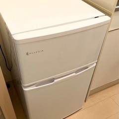 冷蔵庫　ALLEGiA 2019年製