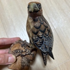 鳥の置物