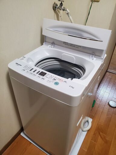Hisense　全自動電気洗濯機　品番HW-E4503 4.5kg