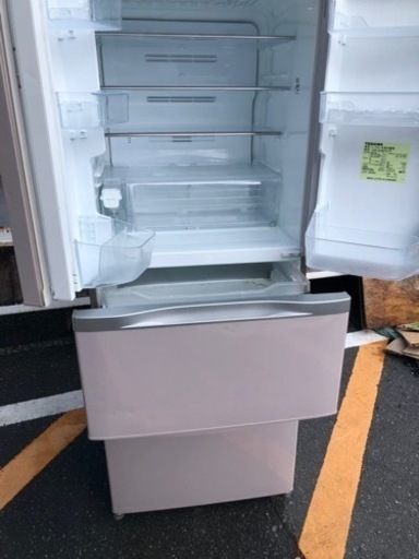 北九州市内配送無料　保証付き　東芝 TOSHIBA GR-G48FS(P) [VEGETA(ベジータ) 冷凍冷蔵庫 (481L・フレンチドア） 6ドア パールピンク]