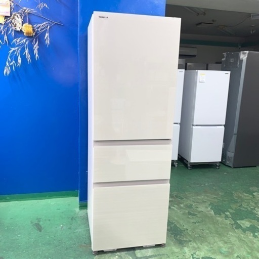 ⭐️TOSHIBA⭐️冷凍冷蔵庫　2020年 356L 自動製氷　美品　大阪市近郊配送無料