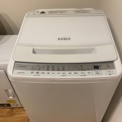 日立 全自動洗濯機　BW-V80F W  2020年式