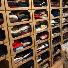 アパレル古着 卸 仕入れ 1箱160サイズ◆ミドルブランド レディース  転売 二次販売 福袋