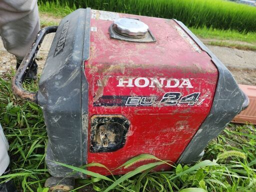 発電機☆Honda☆ホンダ製品☆ジャンク品☆EU24ｉ