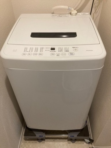 2022年製　アイリスオーヤマ　全自動洗濯機 4.5kg IAW-T451 ホワイト