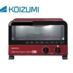 KOIZUMI オーブントースターKOS-1211/R RED