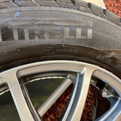 ピレリ アイスアシメトリコ4本アルミホイールセット