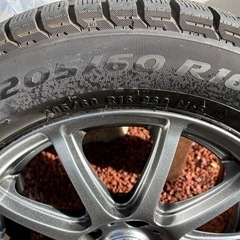 ピレリ アイスアシメトリコ4本アルミホイールセット