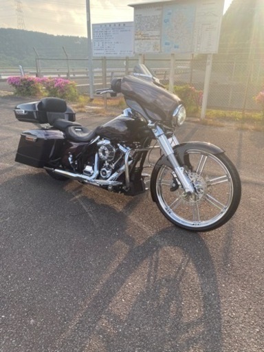2017年 FLHXS ストリートグライド バガーカスタム 走りをスポイル