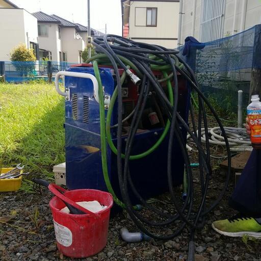 洗車機高圧洗浄機成立しました。