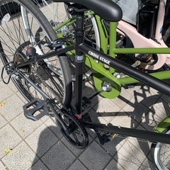 🚲美品🚲CROSS STAGE 700C クロスバイク クロスステージ 黒 718
