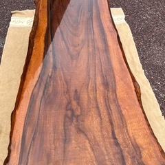 モンキーポッド　一枚板　天然木　ダイニング　座卓　ローテーブル　...