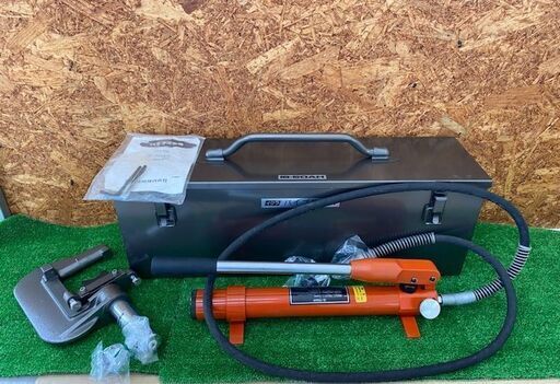 367 手動油圧式 パイプ圧着機 パイプ断水器 イクラ 育良精機 IS-50AH 美品　展示品