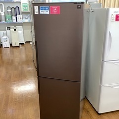 SHARP シャープ 2ドア冷蔵庫 SJ-PD27C-T 201...