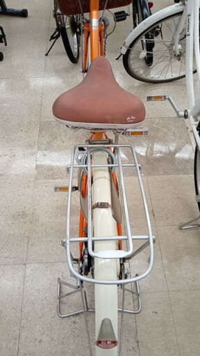 ★ジモティ割あり★  軽快車 26インチ オレンジ クリーニング済み TJ1851 ☆ジモティ割あり☆ 軽快車 26インチ オレンジ クリーニング済み TJ1851