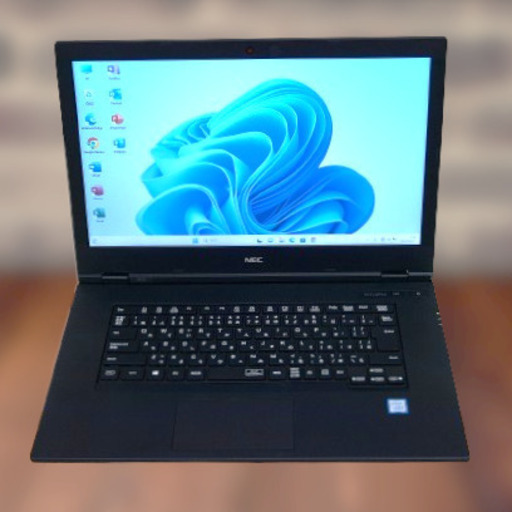 週末限定品】✨️薄型NECノートパソコン♪Windows11✨️カメラ付き