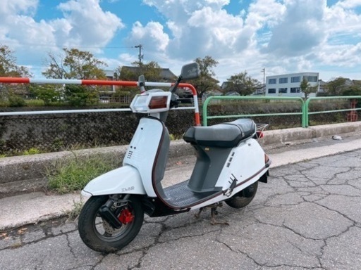 【実働】HONDA Lead80SS リード80SS HF04 原付 スクーター ★バッテリー新品★オイル補充済み★広々シートで乗りやすい★
