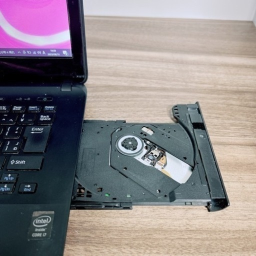 B72【VAIO♡i7/ハイスペ】初心者◎すぐ使えるノートPC