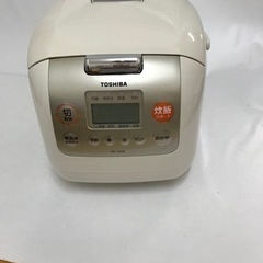 【美品】東芝 TOSHIBA マイコン炊飯器 5.5合炊き RC...