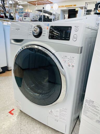 IRISOHYAMA(アイリスオーヤ) 7.5kgドラム式洗濯機 定価￥76,780 AD7-W 2018年 コンパクトタイプ144