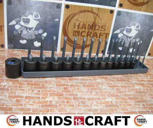 Snap-on スナップオン IMFML8-24 ソケット 8-19ｍｍ 21.24ｍｍ 14個セット 中古品 【ハンズクラフト宜野湾店】