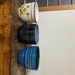 陶器製鉢カバー３点