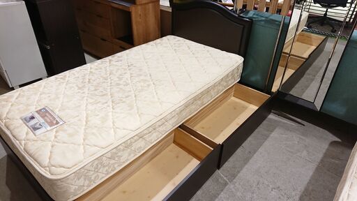 Sealy｜シーリー｜POSTURE TECH COIL MATTRESS｜収納付｜シングルベッド②