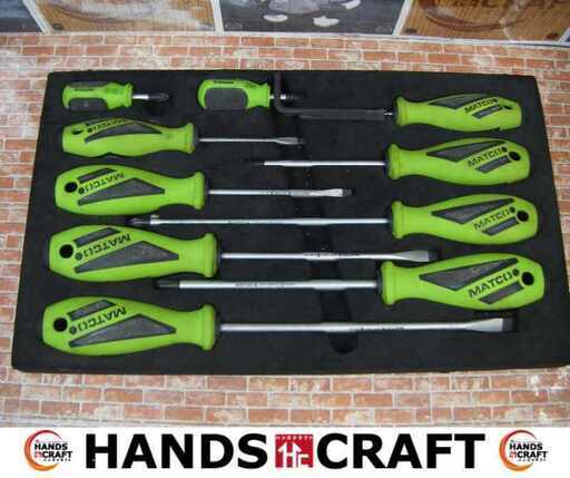 MATCO マトコツール ドライバー10本セット 中古品 【ハンズクラフト宜野湾店】
