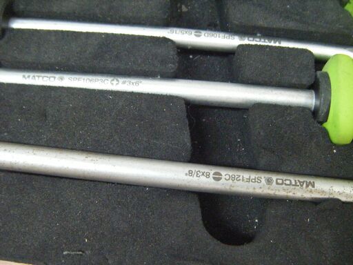 MATCO マトコツール ドライバー10本セット 中古品 【ハンズクラフト宜野湾店】 MATCO マトコツール ドライバー10本セット 中古品 【ハンズクラフト宜