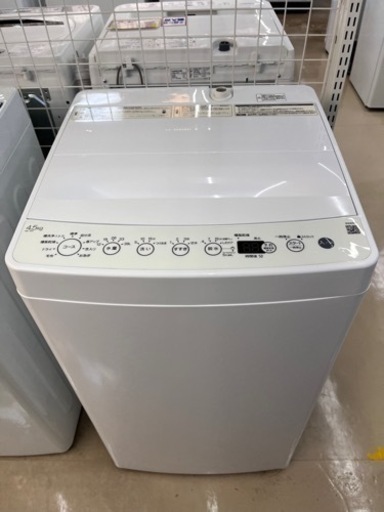 ⭐️ハイアール⭐️Haier⭐️4.5kg 洗濯機⭐️2021年製⭐️ ［ステンレス槽］が黒カビの発生を抑える！7755