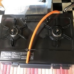 【リサイクルサービス八光】2021年製　パロマ ガステーブル IC-S87K-1L LPガス用 左強火