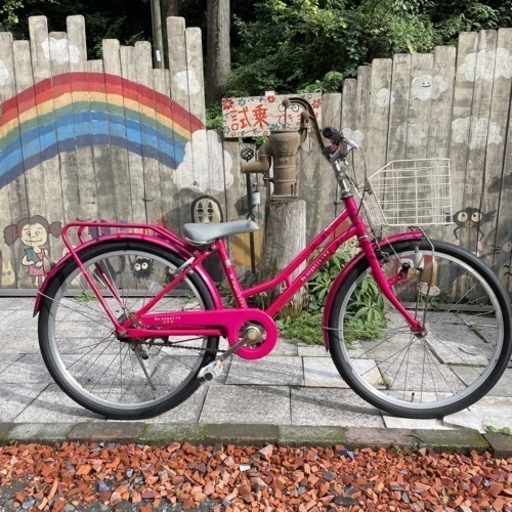 【3764】子供車　22インチ　前後タイヤ新品　10,500円（防犯・税込）