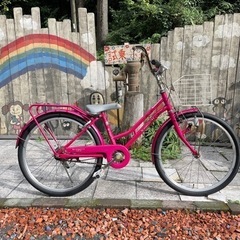 3764】子供車 22インチ 前後タイヤ新品 10,500円（防犯・税込）