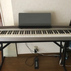 CASIO PX-120 ピアノ 88鍵　鍵盤、ペダル、専用スタ...