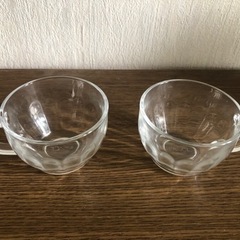 ファンケルガラス製ペアカップ