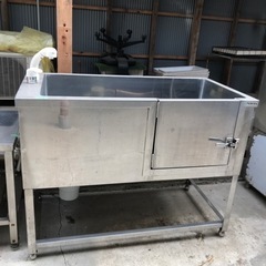 大型ドックバス 扉つき トリミングシンク