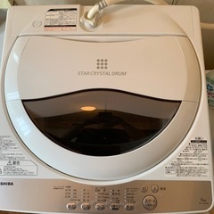 東芝 洗濯機 AW-5G6(W)