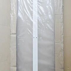 【未使用】 バスルーム用折り戸 浴室ドアとドア枠のセット  浴室中折ドア外付 折れ戸タイプ 　浴室ドアはパッキンレス仕様　セキスイ