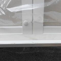 【未使用】 バスルーム用折り戸 浴室ドアとドア枠のセット  浴室中折ドア外付 折れ戸タイプ 　浴室ドアはパッキンレス仕様　セキスイ