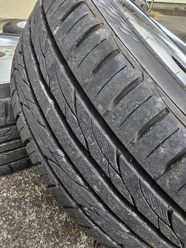 受け渡し者決定済】work ユーロライン タイヤほぼ新品 (たか  