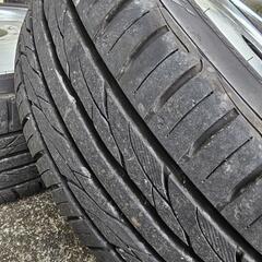 【受け渡し者決定済】work ユーロライン タイヤほぼ新品