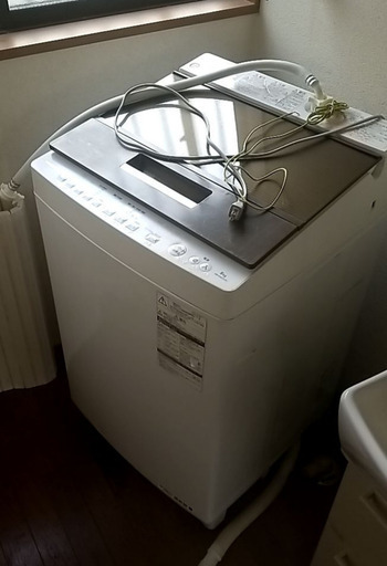 TOSHIBA 8kg洗濯乾燥機 2016年製
