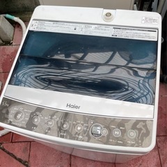 中古 高年式 洗濯機 送風乾燥 ハイアール 5.5kg JW-C...