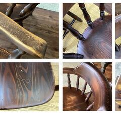 J3飛騨産業FRONTIERフロンティアシリーズ　カントリーダイニング５点セット